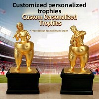 Figura de Resina para Autoafinación Personal, Escultura con Letras Grabadas, Trofeo Semimanual para Competición de Fisicoculturismo, Adornos Decorativos para Gimnasio