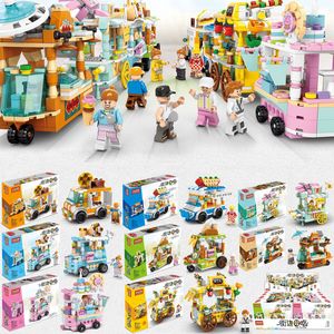 Piccoli blocchi di giocattoli per ragazze con combinazione di particelle di piccole dimensioni set di scatole confezionate in scala 1:36-nuovo - Product Image 3