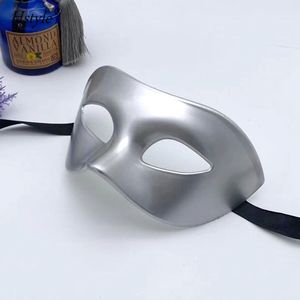 Maschera <span class=keywords><strong>da</strong></span> Gentiluomo Hstyle per Ballo in Maschera, Festa di Halloween, Costume Cosplay, Oggetti di Scena per Decorazioni di Nozze, Maschera Sexy Bianca e Nera per Uomo e Donna - Product Image 3