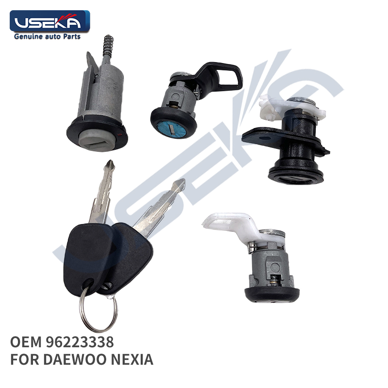 Набор автозапчастей USEKA 96223338, 96223339, 96223335, 96187225, комплект ключей, комплект переключателей зажигания для Daewoo Nexia, Клавиша зажигания