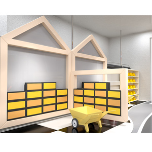 Porta la magia di <span class=keywords><strong>Spongebob</strong></span> nel tuo parco giochi al coperto per bambini, dove i più piccoli godono di avventure a tema oceano. - Product Image 6