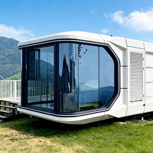 Maison conteneur économique et maison capsule spatiale, café mobile, cabine Apple pour événements et festivals en plein air - Product Image 4