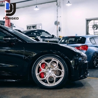 Jantes concaves forgées sur mesure DJJ 5x130 5x114.3 5x120 pour Porsche 982 991 992 911 Panamera Macan Tesla Model 3 Model Y Model S