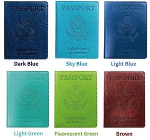Wholesale Multiple <b>Passport</b> <b>Wallet</b> Rfid Blocking <b>Passport</b> Holder Luxury Leather <b>Passport</b> Cover - Product Image 6