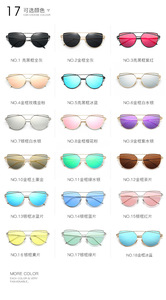VASHAP piloto de 782 marco gafas de sol UV400 metal vintage mujeres hombres gafas de sol retro único diseñador de tonos - Product Image 2