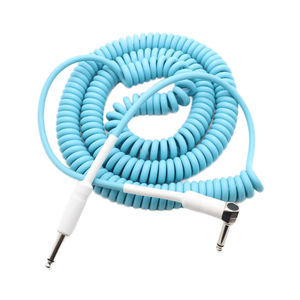<span class=keywords><strong>Cable</strong></span> de <span class=keywords><strong>guitarra</strong></span> <span class=keywords><strong>inalámbrico</strong></span> de 10 pies, macho a macho, TS de 6.35mm, azul, de bajo ruido, con resorte, TL-Z025G-z, de PVC con conductor de cobre y lámina, directo de fábrica OEM - Product Image 4