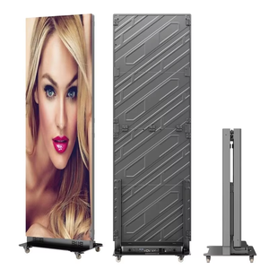 Écran d'affichage publicitaire LED intérieur/extérieur P2 P2.5, signalisation numérique AI CMS, 3840Hz, haute fréquence de rafraîchissement, USB, pleine couleur, écran pliable - Product Image 2