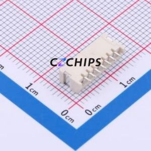 ZH-7PWB Wire-to-Board Pin Header SMD,P=2.5mm Connector 1x7P 1.5mm Horizontal Mount ZH - Product Image 2