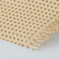 Panneaux en treillis hexagonaux/octogonaux en PE style rotin pour portes d'armoires, séparateurs de pièce, rotin d'extérieur - Approvisionnement direct pour le commerce extérieur