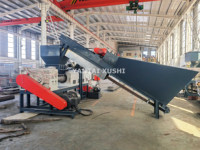 Déchets de plastique PP/PE recyclés à vis unique à haut rendement Granulateur refroidi à l'eau Type processus LDPE HDPE LLDPE Nouveau PET Incl