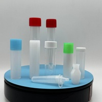 Bouteille de tube vide de sang jetable de laboratoire de haute qualité en plastique multi-taille d'approvisionnement d'usine
