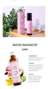 Precio de fábrica al por mayor Rollo natural en aceite de mezcla 10ml Rodillo terapéutico Aceite esencial para la piel y el cuerpo - Product Image 6