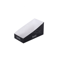 Boîte de présentation détachable personnalisée en carton ondulé mat pour chewing-gum au chocolat écologique, emballage prêt à l'emploi pour la vente au détail