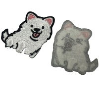 Écusson de broderie personnalisé petit astronaute papillon chat chien lettre appliques thermocollantes pour artisanat cadeau chaîne magasin supermarché