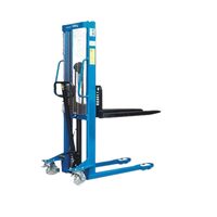Mini gerbeur électrique télécommandé YCMG 0,5 tonne, levage 1500 mm, chariot élévateur compact hydraulique pour allées étroites