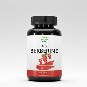 Suplemento de Berberina OEM/ODM 600mg, Suplemento de Berberina HCL Pura para Apoyar el Metabolismo y la Vitalidad Diaria - Product Image 1