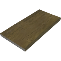 Bande de bordure en composite PU imperméable et résistante à la décoloration pour terrasse extérieure, grain de bois traditionnel, revêtement latéral monobloc pour marche d'escalier