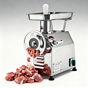 <span class=keywords><strong>Hachoir</strong></span> <span class=keywords><strong>à</strong></span> <span class=keywords><strong>viande</strong></span> commercial et industriel pour bouchers de restaurant avec accessoire de tranchage - Product Image 4