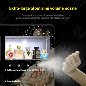 Small Cologne Vending Machine Sprayer Wall <b>Mounted</b> Perfume <b>Spray</b> Cologne Vending Machine Version 2.0 - Product Image 5