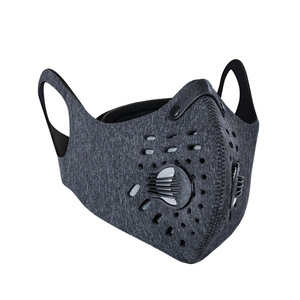 <span class=keywords><strong>Masque</strong></span> de cyclisme unisexe coupe-vent, anti-poussière, imperméable, en tissu, résistant au froid, chaud, demi-visage, respirant, charbon actif, pour <span class=keywords><strong>vélo</strong></span> - Product Image 2