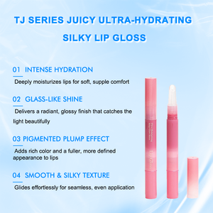 <span class=keywords><strong>Brillo</strong></span> <span class=keywords><strong>Labial</strong></span> Sedoso Ultra-Hidratante Mineral Juicy al por Mayor con Acabado <span class=keywords><strong>Efecto</strong></span> Cristal, <span class=keywords><strong>Efecto</strong></span> Voluminizador y Alta Pigmentación para un Look Moderno - Product Image 2