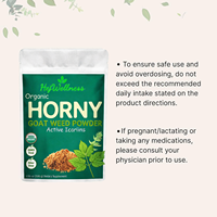 Poudre d'Epimedium Brevicornum (Horny Goat Weed) OEM pour adultes, 100 grammes, certifiée ISO, stimulant énergétique et immunitaire