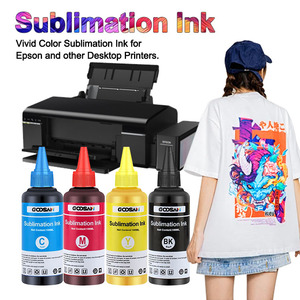 Encre de sublimation pour imprimante de bureau Epson EcoTank L8050 L3250, CMYK LC LM 70ML 100ML Encre de transfert thermique - Product Image 4