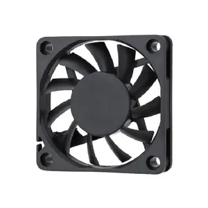 YOFOLON 60x60x10mm dc ventilador sem escova 12V 24V baixo ruído de alta rpm 6010 dc ventilador axial