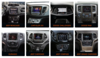 8.4 pouces Android 14 voiture GPS Navi écran pour Jeep Renegade 2016-2023 Radio 4G stéréo Carplay
