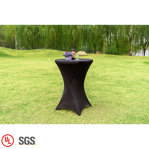 Sedia e Tavolo Pieghevoli in Plastica HDPE per <span class=keywords><strong>Giardino</strong></span> a Prezzi Convenienti, Tavolo Rotondo Pieghevole 80CM, Altezza 110CM/Sedia <span class=keywords><strong>da</strong></span> Bar Pieghevole - Product Image 3