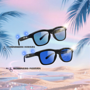 Lunettes de soleil intelligentes GV90 à gradation intelligente et à changement de couleur, lecteur de musique, assistant vocal, traduction IA, charge magnétique, <span class=keywords><strong>application</strong></span> - Product Image 6