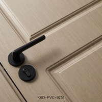 Portes intérieures pour maisons, fabricant chinois de premier plan, portes de chambre intérieures en bois composite de haute qualité, vernis de cuisson personnalisé