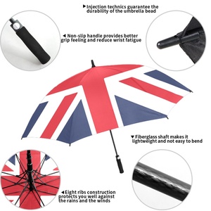 Wholesale Custom Logo Automatic Open Windproof Large Golf <b>Umbrellas</b> for Men and Women Outdoor Advertising - Product Image 2