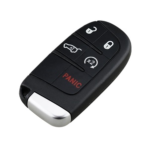 Venta al por mayor OEM 5 botones llave de coche Fob entrada remota sin llave para 2014 - 2022 Jeep <span class=keywords><strong>Grand</strong></span> Cherokee 68143505AC 433MHz - Product Image 3
