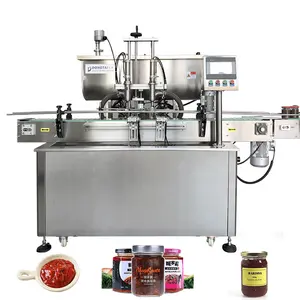 Factory Low Price Easy Operate Mustard Soya Chili Sauce Filling Machine