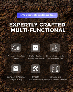 Outils agricoles et <span class=keywords><strong>de</strong></span> jardinage d'extérieur <span class=keywords><strong>de</strong></span> haute qualité en gros avec manches en bois - Râteau à feuilles en acier inoxydable - Product Image 3
