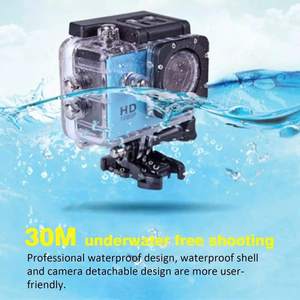 กล้องแอคชั่นบันทึกภาพงบประหยัด 1080P HD หน้าจอ IPS 2.0 นิ้ว กันน้ำลึก 30 เมตร ถ่ายภาพกลางคืน เลนส์เปลี่ยนได้ กล้องกีฬา DV - Product Image 5