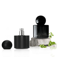 Bouteille Spray de Parfum de Luxe en Verre Cristal Unique Colorée 30 ml 50 ml 100 ml Rechargeable avec Boîte – Vente en Gros
