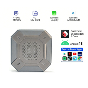 Factory 4G LTE QCM6125 Android 13 AI Car Smart Box Apple CarPlay Multimedia <span class=keywords><strong>Smartbox</strong></span> con Uscita Video HD Altri Accessori Elettronici per Auto - Product Image 1