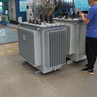 Transformateur immergé dans l'huile 200/250/400 kVA S13-M 10 kV/400 V Dyn11, transformateur de distribution, transformateur de puissance triphasé, refroidissement ONAN