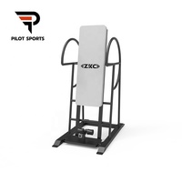 PILOTSPORTS Table d'inversion à compression en métal pour fitness, équipement d'entraînement et de soutien pour étirement du dos, triceps et jambes, rotative ZKC