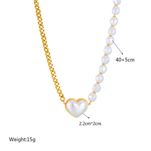 Collar con Proyección <span class=keywords><strong>de</strong></span> Corazón con Garantía <span class=keywords><strong>de</strong></span> <span class=keywords><strong>Precio</strong></span> Insuperable, Decoración Exquisita con Pedrería, Regalo para Tía - Product Image 4