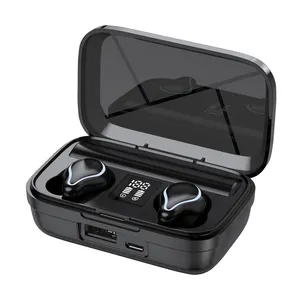 SK1 TWS אלחוטי אוזניות מגע אוזניות באוזן אטמי אוזניים מוסיקת ספורט עמיד למים אוזניות אוזניות עבור ipod