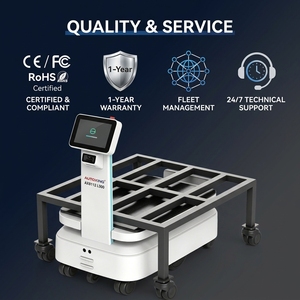 <span class=keywords><strong>Robot</strong></span> mobile autonome AutoXing AX812 L300, capacité de levage de 300 kg, ultra-lourd, SLAM, LiDAR 40 m, pour usine, entrepôt, industrie - Product Image 3