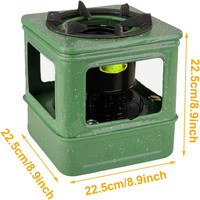 Modèle 138, Fabricant chinois, Ancien modèle portable, Poêle à 8 mèches, Brûleur efficace, Poêle à pétrole et à gazole pour la cuisson, à vendre