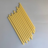 Accessoires de bar, pailles en PLA biodégradables, écologiques, naturelles, avec logo personnalisé