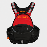 Chaleco Salvavidas de Rescate en Aguas Bravas 100N con Puerto de Hidratación de Liberación Rápida, Chaleco de Seguridad para Kayak y Rafting para Adultos, Oxford 600D