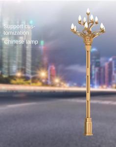 Lampadaires solaires extérieur étanche détecteur de mouvement mur lampe à LED avec 3 modes d'éclairage lampes à énergie solaire pour jardin - Product Image 2