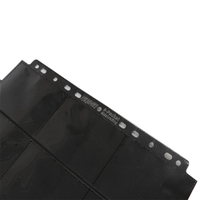 Fundas Transparentes y Duraderas de Plástico para Tarjetas Deportivas, con 9 Bolsillos, Logotipo Personalizable, Certificación ISO, para Páginas de Carga Superior, Carpeta de 11 Anillos