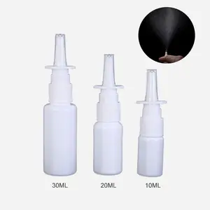 Toptan boş 10ml 15ml 20ml 30ml PE sis sprey şişesi spreyleri